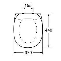Крышка-сиденье HARO для Nautic,Basic, Nordic Soft Closing