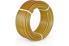 Труба PEX ДТРД 20x2.8, бухта 100 м, золотистая VI7 2028100PXGD