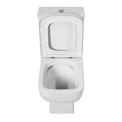 Унитаз-компакт BelBagno Aurora BB8604CPR/SC/BB8604T безободковый с сиденьем