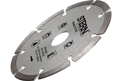 Диск алмазный сегментный Stern 125х1.9х7.7х22.2 мм TORGWIN S23581
