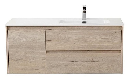 Тумба с раковиной BelBagno Kraft 120 см, 2 ящика, 1 дверца, правая