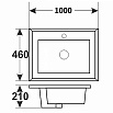 Раковина Melana MLN-F100 100 см