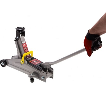 Гидравлический подкатной домкрат Matrix MASTER 2 т, h подъема 135–355 мм 51020