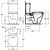 Чаша Ideal Standard Connect AquaBlade E039701