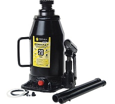 Гидравлический бутылочный домкрат Эврика с клапаном, 20 т, ремкомплект ER-80201