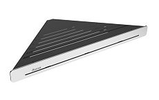 Полка Ravak Slim C X07P576 29 см хром, черный