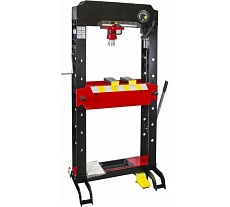 Гидравлический напольный пресс Forsage F-TY50021 50 т, ручной/пневмо привод 48743