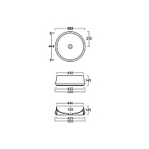 Раковина Simas Sharp SH01bi*0 50 см