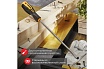 Шлицевая отвертка Rexant SL 8х250 мм, двухкомпонентная рукоятка 12-6434