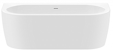 Акриловая ванна Cezares Slim Wall-180-80-60-W37-SET 180x79 белый