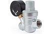 Редуктор давления PROFACTOR мембранный, с манометром, 1/2" PF PRV 253G