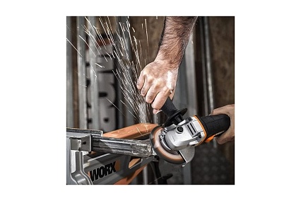 Угловая шлифовальная машина Worx 750 Вт, 115 мм WX717