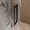 Душевой уголок BelBagno SOFT_CLOSE-1-AH-1-160/90-C-GM 160x90 прозрачный, оружейная сталь