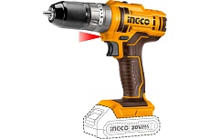 Аккумуляторная ударная дрель-шуруповерт Ingco SUPER INDUSTRIAL 20В 45Нм 18+1+1 CIDLI201452