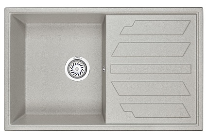 Кухонная мойка Granula GR-8002 79 см базальт