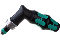 Реверсивная угловая отвертка WERA Kraftform Kompakt Pistol RA с набором бит 1/4 в ручке WE-051030