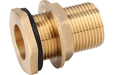 Врезка для резервуара Gappo латунная, 1&quot; G1233.06