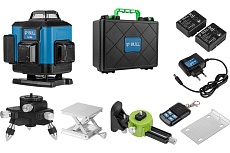 Нивелир лазерный Bull LL 3404 в кор. BULL (13695) 0323146