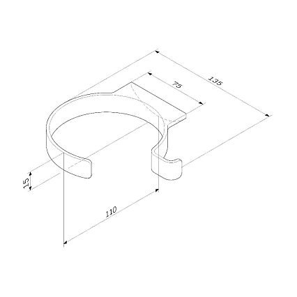 Держатель для фена AM.PM Inspire 2.0 A50A32322 черный матовый