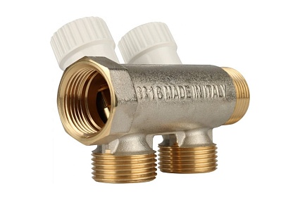 Регулирующий коллектор STOUT 1", 2 отвода 3/4" RG008UJF4F6FEQ