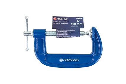Струбцина G-образная Forsage ''Profi''4''-100мм (вес-1.03кг) F-333114(54252)