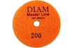 Круг алмазный гибкий шлифовальный Master Line Universal (100х15 мм; №200; сухая/мокрая) Diam 625