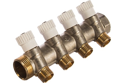 Распределительный коллектор STOUT 1, 4 отвода 1/2 SMB 6851 011204 RG008SFVPQCLS7