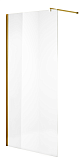 Душевая перегородка Niagara NG-643-12 120x195 прозрачная, профиль золото