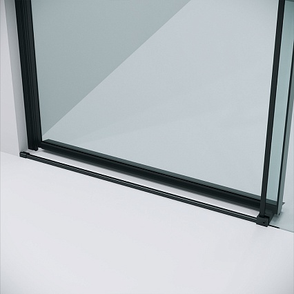 Душевая дверь Grossman Classic 100x195 прозрачное, черный матовый 100.K33.04.100.21.00