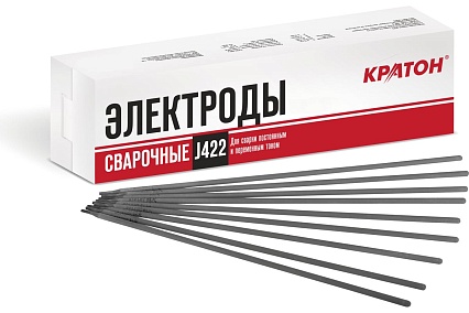 Электрод J422 (5 кг; 4 мм) для дуговой сварки Кратон 1 19 01 003