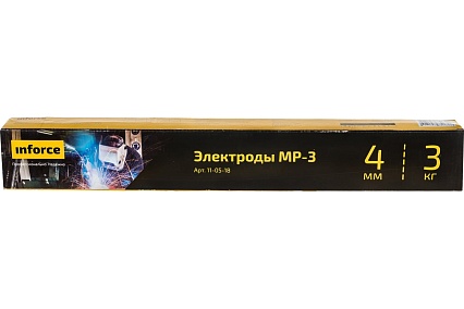 Электрод МР-3 (4 мм; 3 кг; синие) Inforce 11-05-18