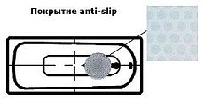 Стальная ванна Kaldewei Saniform Plus 363-1 170x70 anti-slip+easy-clean