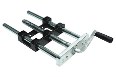 Зажим для столярных верстаков KANCA с направляющими и металлической ручкой 230 мм, 60211010002