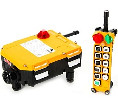 Комплект радиоуправления Тор F24-10D Telecrane, 380 В, 10-кноп, двухскоростной 1191012