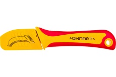 Нож ОНЛАЙТ 82 963 OHT-Nmd02-185 диэлектрический, с пяткой 82963