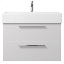 Тумба с раковиной Creto Tivoli 80 см White