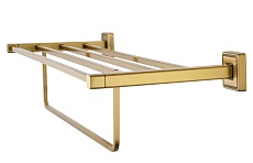 Полка для полотенец Wonzon&Woghand Roma WW-7281 бронза