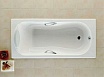 Чугунная ванна Roca Haiti 150x80 см 2332G000R с отверстиями для ручек и противоскользящим покрытием
