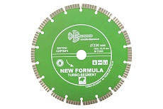 Диск алмазный отрезной Сегмент Турбо New Formula (230х22.2 мм) TRIO-DIAMOND TS306