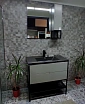 Мебель для ванной Opadiris Треви 90 см серый матовый