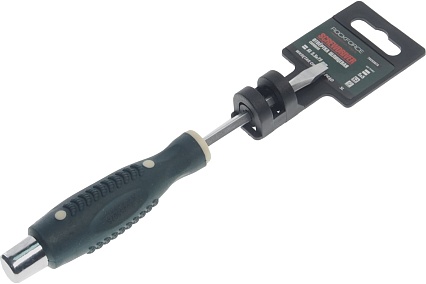 Шлицевая силовая магнитная отвертка Rockforce Profi S2 RF-70255075(28255)