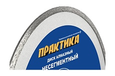 Диск алмазный Мастер (200х22.2/25.4 мм) Практика 036-469