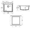 Кухонная мойка Point Арбель PN3001GR 51 см графит