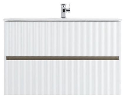 Тумба с раковиной Art&Max Elegant 90 см, LED подсветка