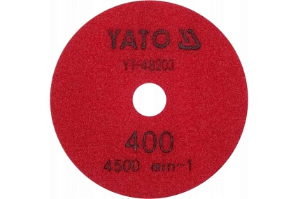 Диск алмазный шлифовальный 100 мм, Р400 Yato YT-48203