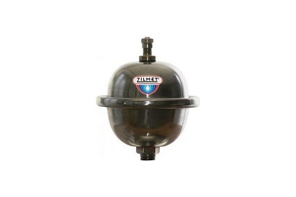 Расширительная емкость Zilmet INOX-PRO 0,16 л, 15 Бар, 1/2" G, -10 +99 С, серый 11B000AA00