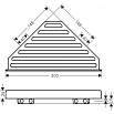 Полка Hansgrohe AddStoris 41741140 шлифованная бронза
