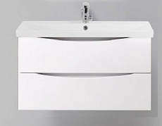 Мебель для ванной BelBagno Marino-Cer 90 см Bianco Lucido