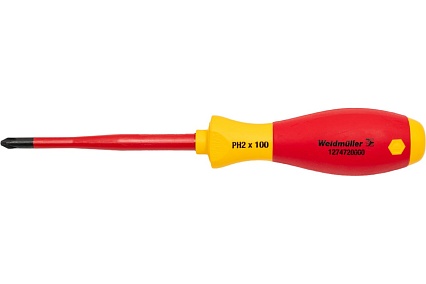 Изолированная отвертка Weidmuller SDIK PH2 SL 1274720000