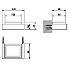 Мыльница подвесная Gessi Rettangolo 20801.031